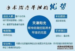 阿克苏治疗早泄哪家技术好